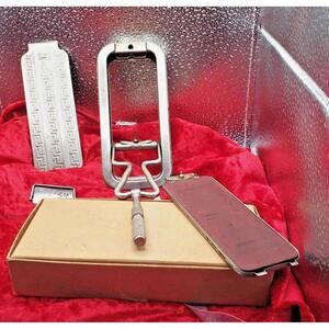 Antique Vintage Rolls Razor Strop Made England 1920s Travel Blade & Sharpener